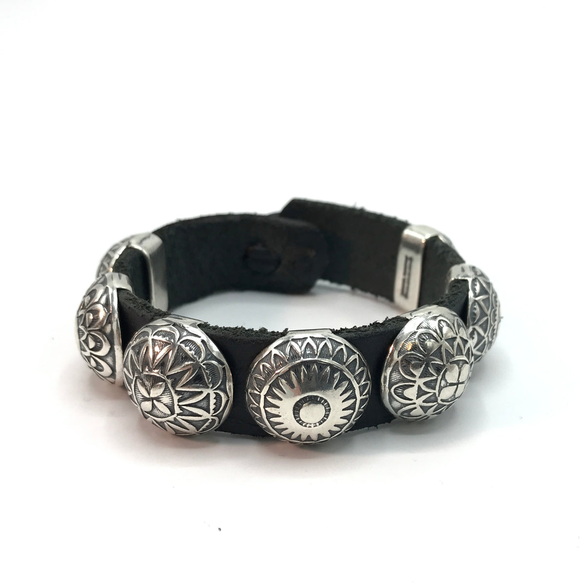 Large Round Concho Bracelet - Rick Montaño – Momo Taos