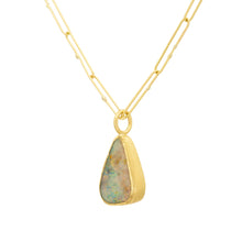 Load image into Gallery viewer, Rainbow Opal Pendant - Erin Cuff