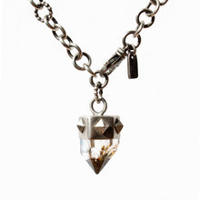 Load image into Gallery viewer, Garden Quartz Pendant on Extra-Long Hand-Forged Chain - Miranda Hicks