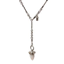 Load image into Gallery viewer, Spirit Quartz Pendant on Hand-Forged Bar Station Chain - Miranda Hicks