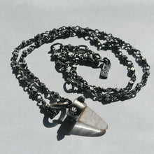 Load image into Gallery viewer, Rutile Quartz Necklace on Hand-Forged Chain - Miranda Hicks