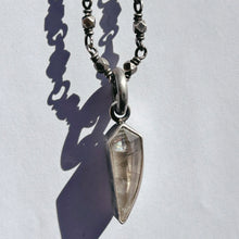 Load image into Gallery viewer, Quartz on Hand-Forged Rosary Chain - Miranda Hicks