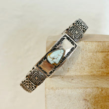 Load image into Gallery viewer, Turquoise Concho Bracelet - Rick Montaño