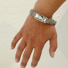 Load image into Gallery viewer, Turquoise Concho Bracelet - Rick Montaño