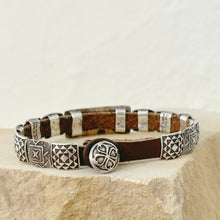 Load image into Gallery viewer, Turquoise Concho Bracelet - Rick Montaño