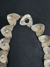 Load image into Gallery viewer, Silver Shell Statement Necklace - Emilia Castillo
