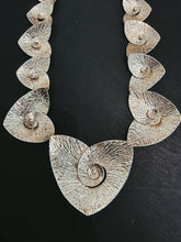 Load image into Gallery viewer, Silver Shell Statement Necklace - Emilia Castillo