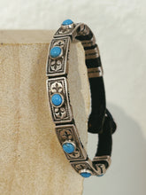 Load image into Gallery viewer, Turquoise Concho Bracelet - Rick Montaño