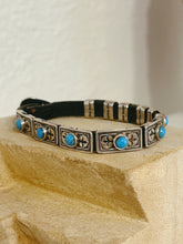 Load image into Gallery viewer, Turquoise Concho Bracelet - Rick Montaño