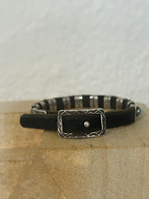 Load image into Gallery viewer, Turquoise &amp; Amethyst Concho Bracelet - Rick Montaño