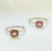 Load image into Gallery viewer, Tourmaline Silver/Palladium Ring - Moriah Stanton