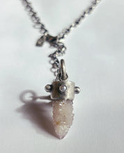 Load image into Gallery viewer, Spirit Quartz &amp; Pearl Pendulum Necklace - Miranda Hicks