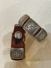 Load image into Gallery viewer, Large Silver Concho Bracelet - Rick Montaño