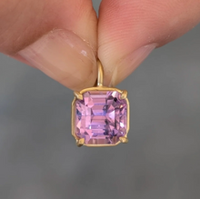 Load image into Gallery viewer, Portrait-Cut Kunzite Pendant - Erin Cuff