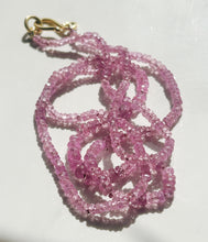 Load image into Gallery viewer, Pink Sapphire Beaded Necklace - Goldhenn