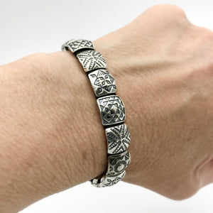 Signature Bracelet with Mini Conchos - Rick Montaño