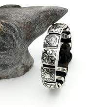 Load image into Gallery viewer, Signature Bracelet with X-Small Conchos - Rick Montaño