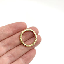 Load image into Gallery viewer, Moriah Stanton - Hammered Gold Ring