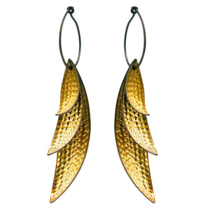 Leaf Cluster Earrings - Hilary Finck