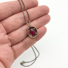 Load image into Gallery viewer, Ruby Reliquary Pendant - Goldhenn