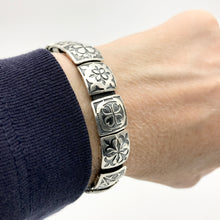 Load image into Gallery viewer, Signature Bracelet with X-Small Conchos - Rick Montaño