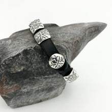 Load image into Gallery viewer, Signature Bracelet with Mini Conchos - Rick Montaño