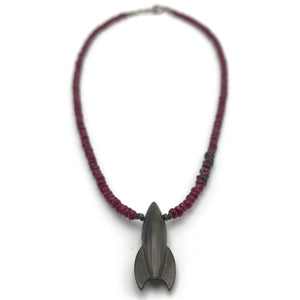 Ruby Rocket Necklace - Jeff Brock