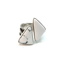 Load image into Gallery viewer, White Buffalo Turquoise Ring - Rick Montaño