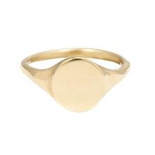 Load image into Gallery viewer, Mesa Signet Ring in 14K - Erin Cuff