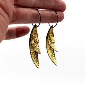 Leaf Cluster Earrings - Hilary Finck