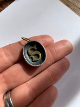 Load image into Gallery viewer, “S” Reliquary Pendant 22k Gold , Silver - Goldhenn