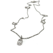 Load image into Gallery viewer, Diamond Pendant in White Gold - Goldhenn