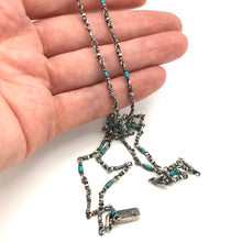 Load image into Gallery viewer, 42” Flapper Chain with Turquoise - Miranda Hicks