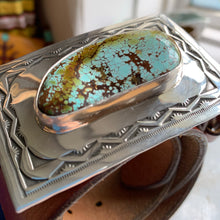 Load image into Gallery viewer, Rick Montaño - Turquoise Belt Buckle