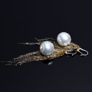 Large South Sea Pearl Earrings - Martin Bernstein