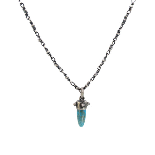 Little Mineral Necklace with Tibetan Turquoise - Miranda Hicks