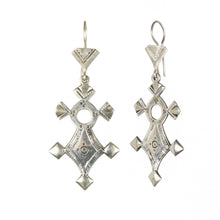 Load image into Gallery viewer, Tuareg Cross Earrings - Moussa Albaka