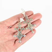 Load image into Gallery viewer, Tuareg Cross Earrings - Moussa Albaka